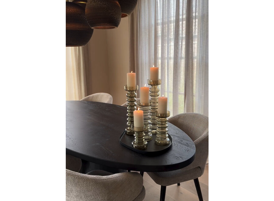 Candleholder 'Bega' Smoke - XS
