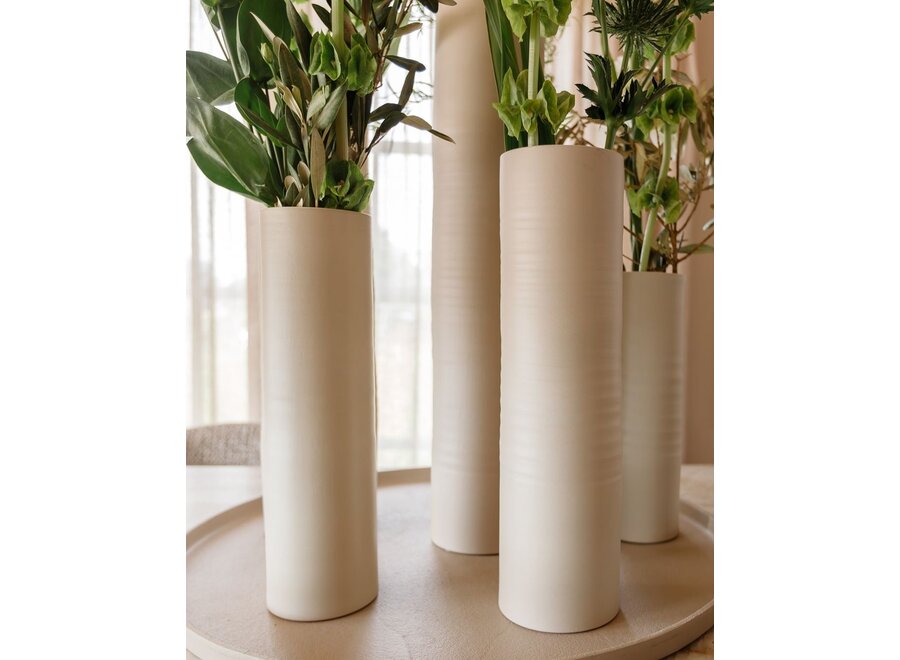 Vase 'Eclipcia' Sand - 40