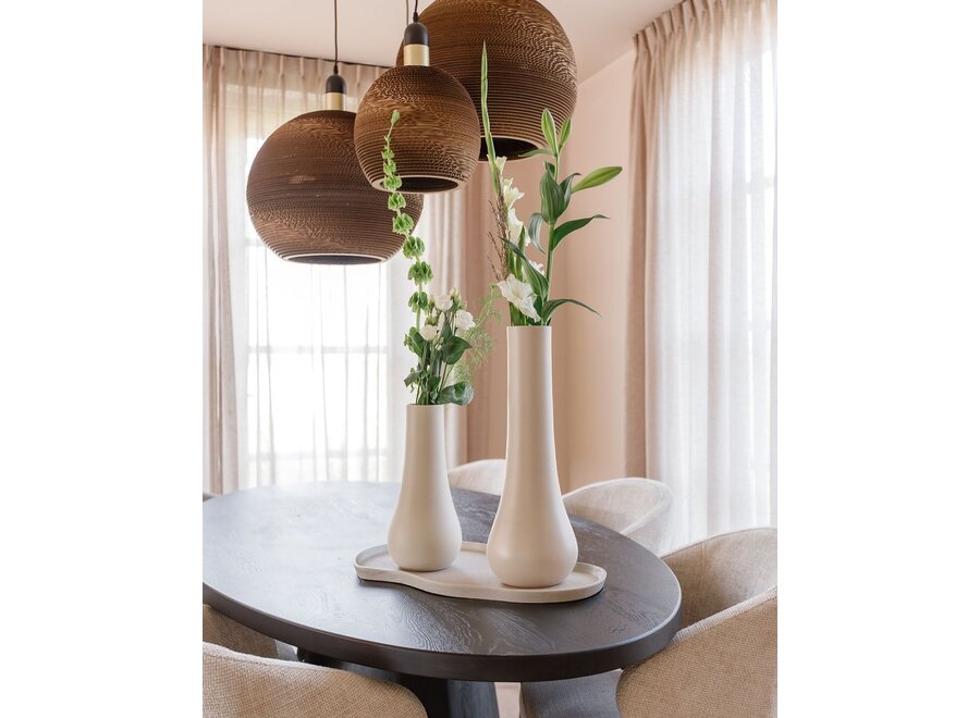 Vase 'Ethereal' Sand - M
