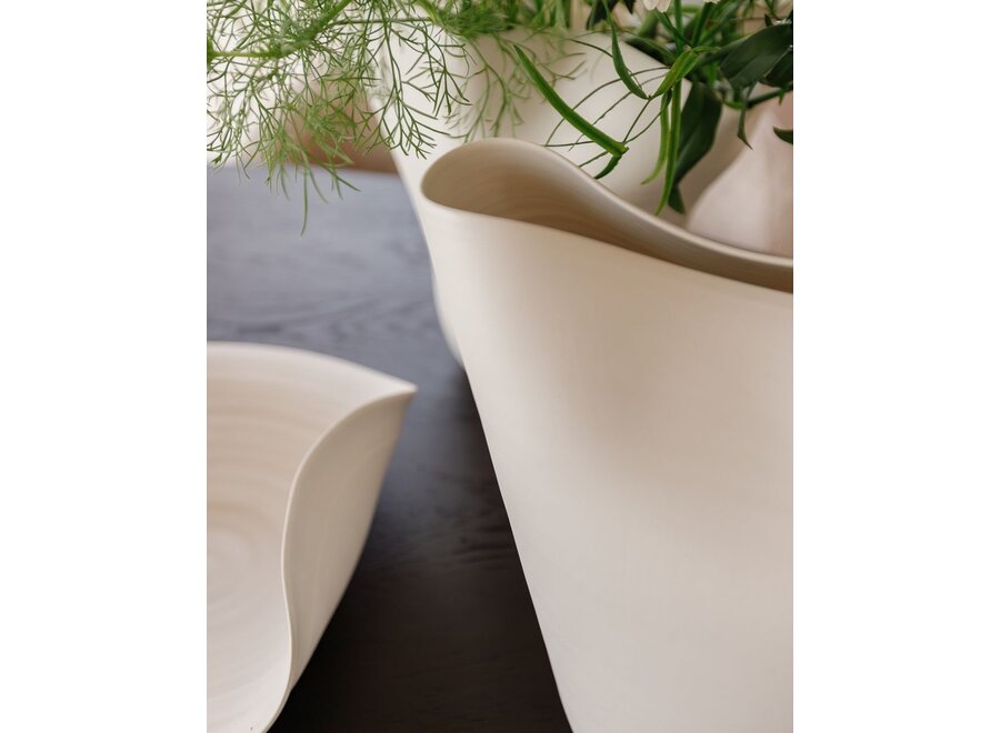 Vase 'Serenity' Off White - S