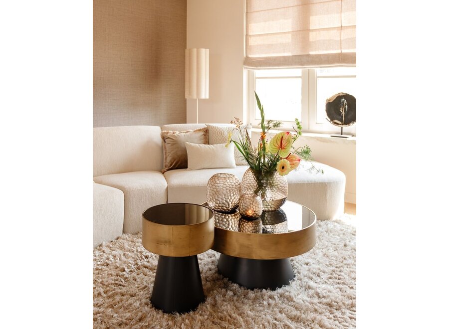 Vase 'Goombi' Brown - L