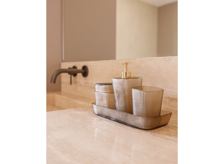 Plateau 'Aquamarine' - Smoke