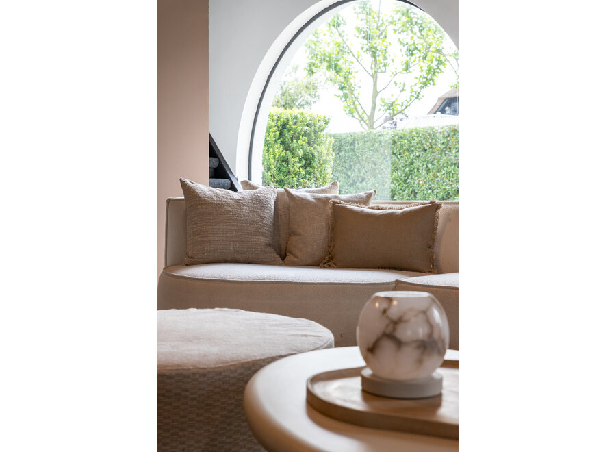 Coussin Ashford - Ecru