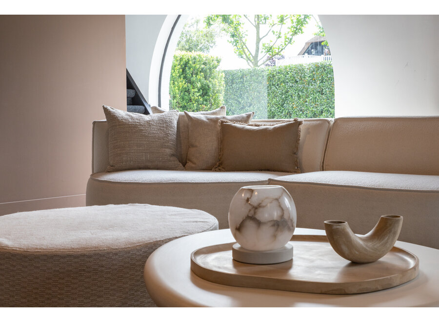 Coussin Ashford - Ecru