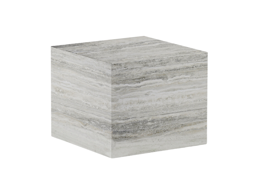 Table basse 'Cubism' - S - Silver