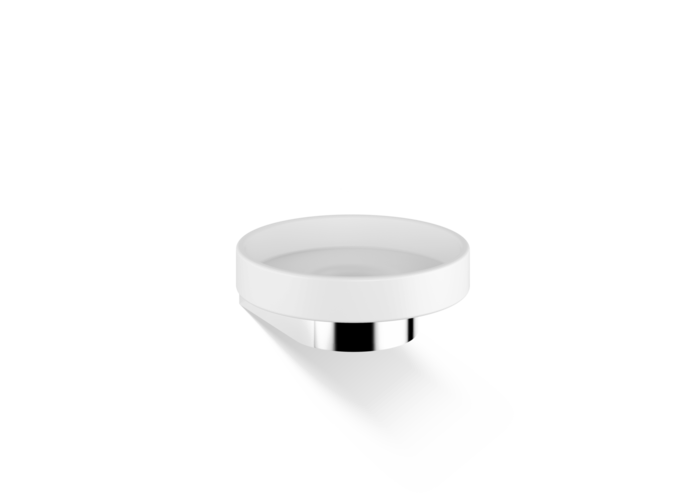 Zeepbakje Century - Wandbevestiging - Stone & Chrome