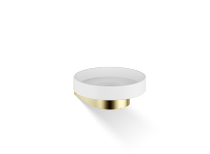 Seifenschale Century - Wandmontage - Stone & Matt Gold