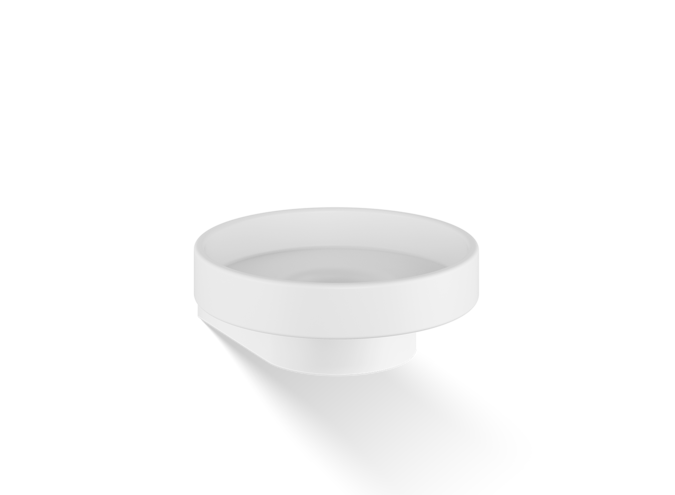 Seifenschale Century - Wandmontage - Stone & Matt White