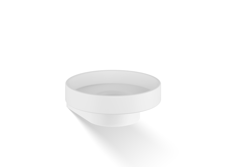 Seifenschale Century - Wandmontage - Stone & Matt White