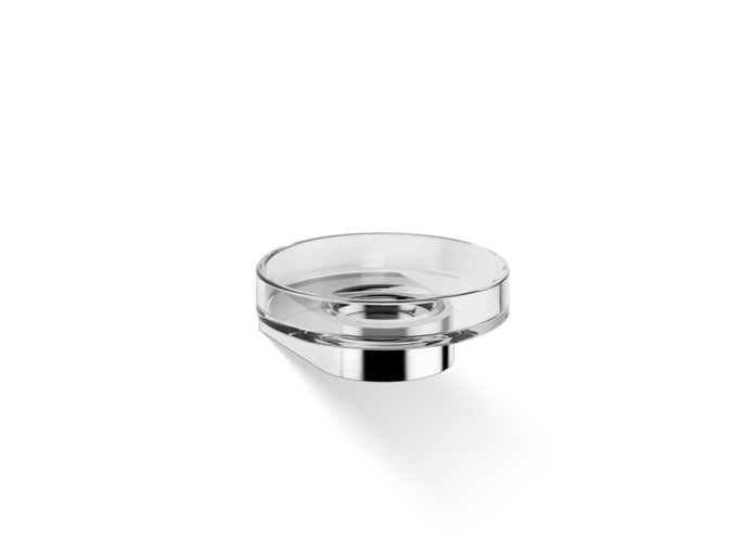 Zeepbakje Century - Wandbevestiging - Glass & Chrome