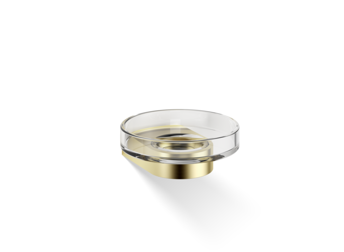 Seifenschale Century - Wandmontage - Glass & Matt Gold