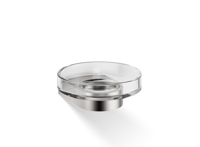 Zeepbakje Century - Wandbevestiging - Glass & Stainless steel