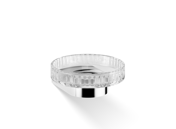 Seifenschale Century - Wandmontage - Cutt Glass & Chrome