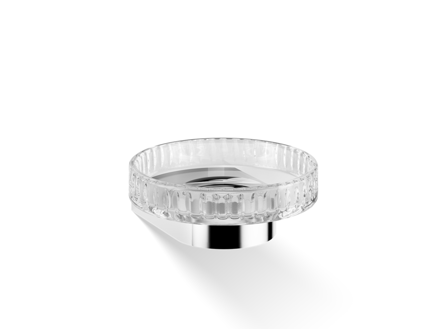 Zeepbakje 'Century' - Wandbevestiging - Cutt Glass & Chrome