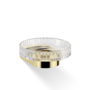Seifenschale 'Century' - Wandmontage - Cutt Glass & Gold