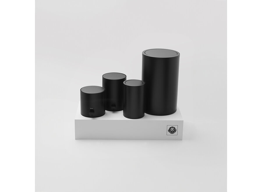 Paper bin 'Mikado' - DW 125 - Matt Black