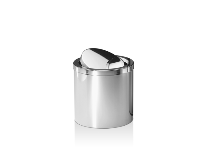 Paper bin Mikado - Stainless steel polished