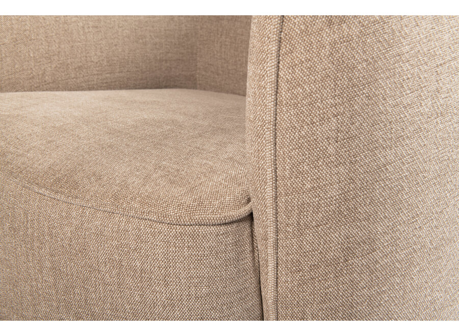 Fauteuil 'Frederick ' - Brownish Grey - CareClean