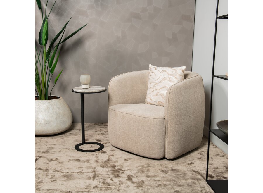 Fauteuil 'Frederick ' - Brownish Grey - CareClean