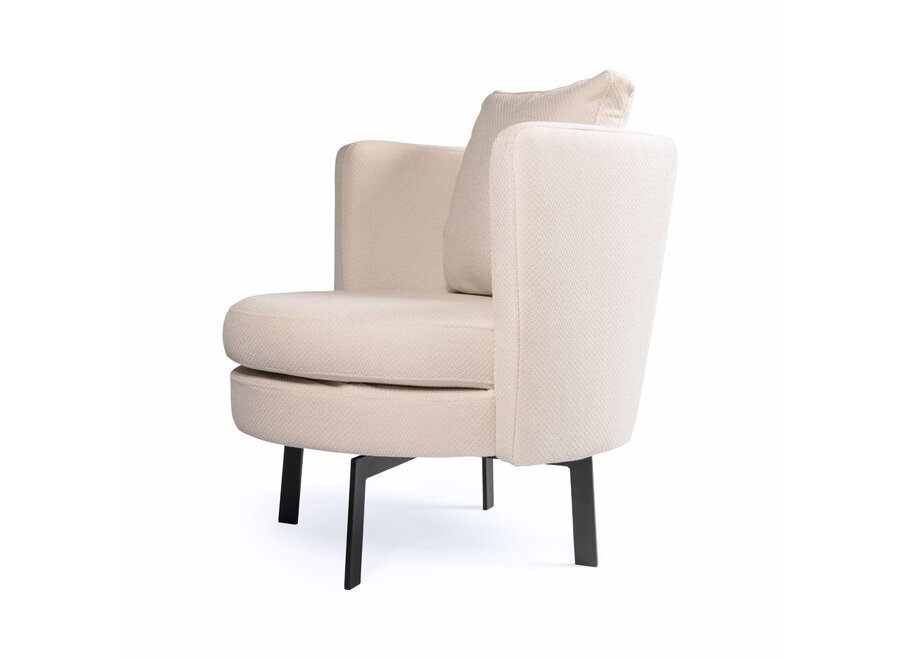 Draaistoel 'Jenson' Aesthetic White - CareClean