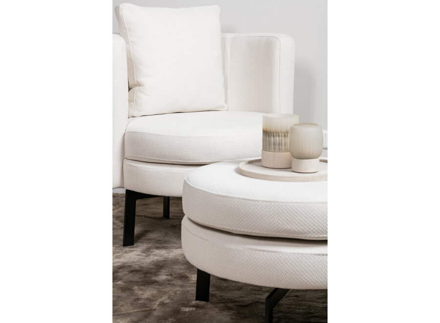 Draaistoel 'Jenson' Aesthetic White - CareClean