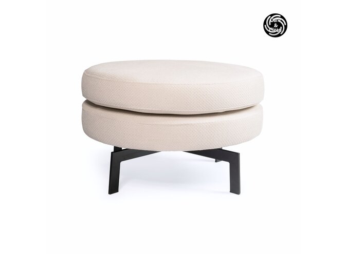 Poef Jenson Aesthetic White - CareClean
