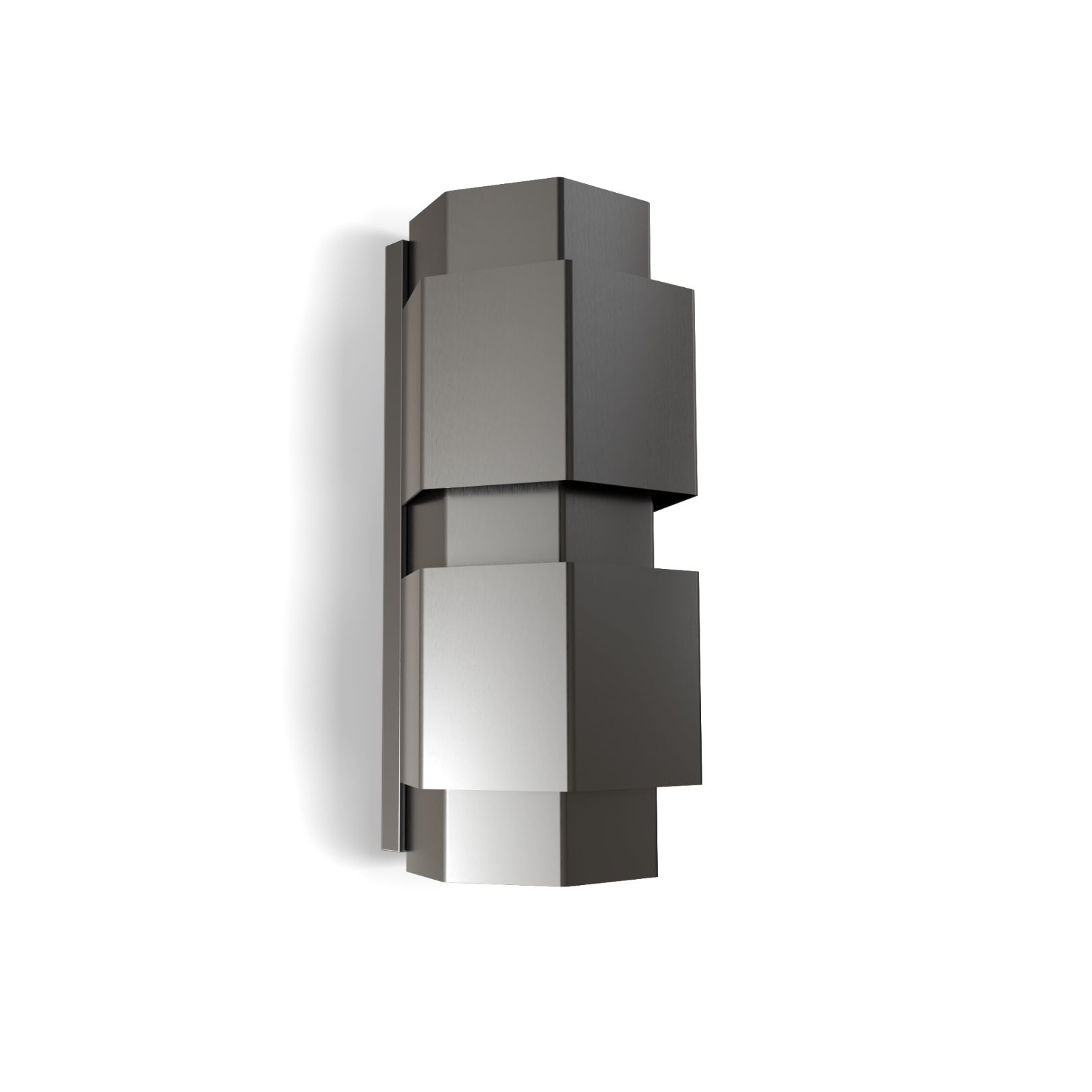 THE GRAND COLLECTION Wall lamp 'Saint' Hexagon - Black - Wilhelmina Designs