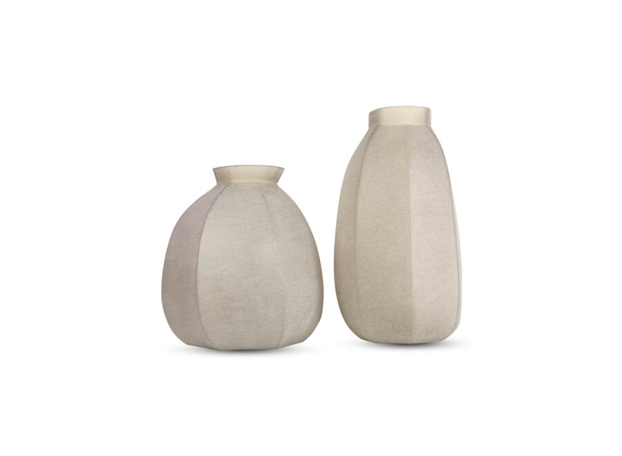 Vase 'Scepter' L - smoke