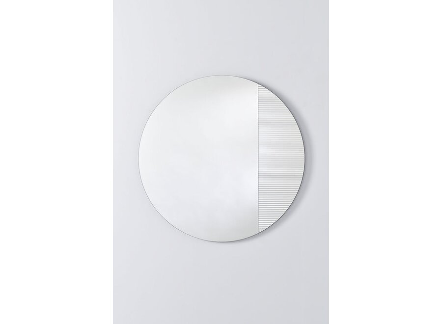 Mirror 'Cord Flutes' - L