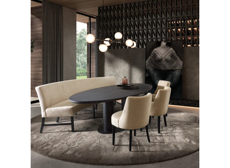 Banc de salle à manger 'Kent' - Misty Beige