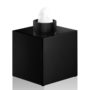 Taschentuchbox 'Club' - Square - Black matt