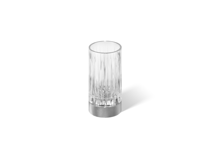 Beker Club - Chrome/Cut Glass