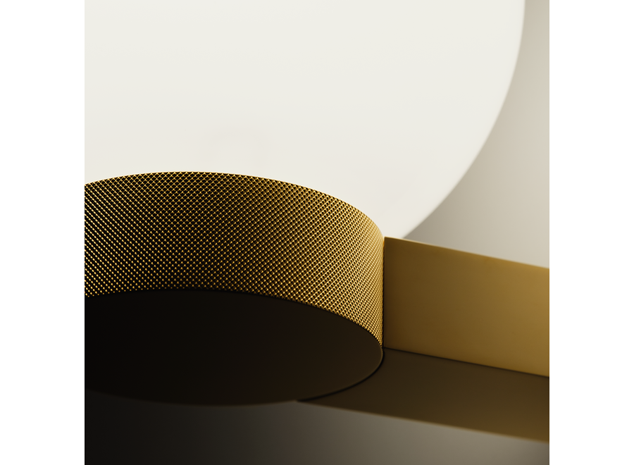 Wandlampe 'Club' - Matt Gold
