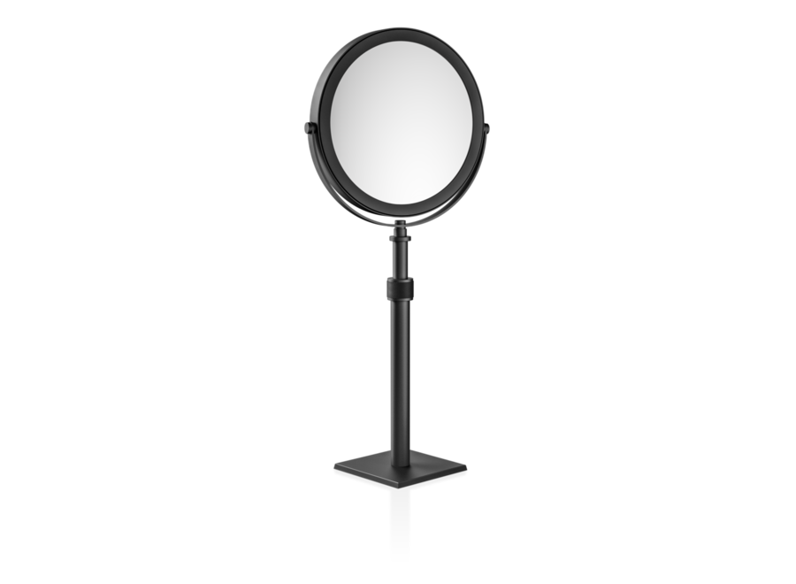 Vanity Mirror 'Club' - Matt Black