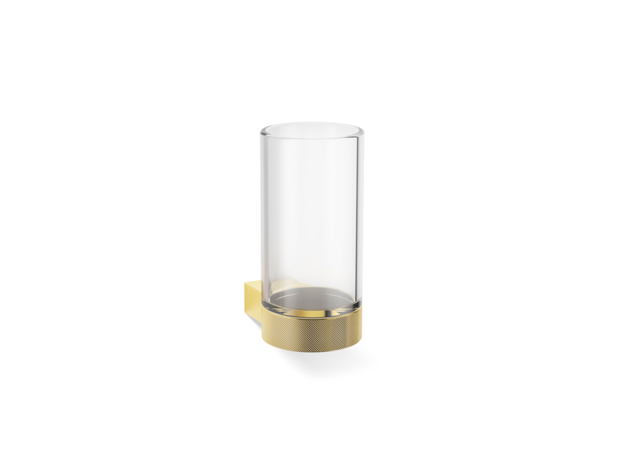 Beker  'Club' - Wandbevestiging - Gold/Clear Glass