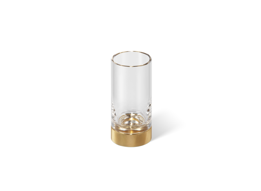 Becher 'Club' - Gold/Clear Glass