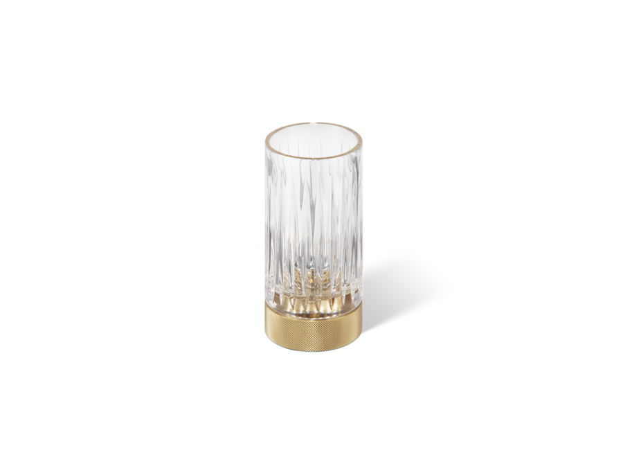 Beker 'Club' - Matt Gold/Cut Glass