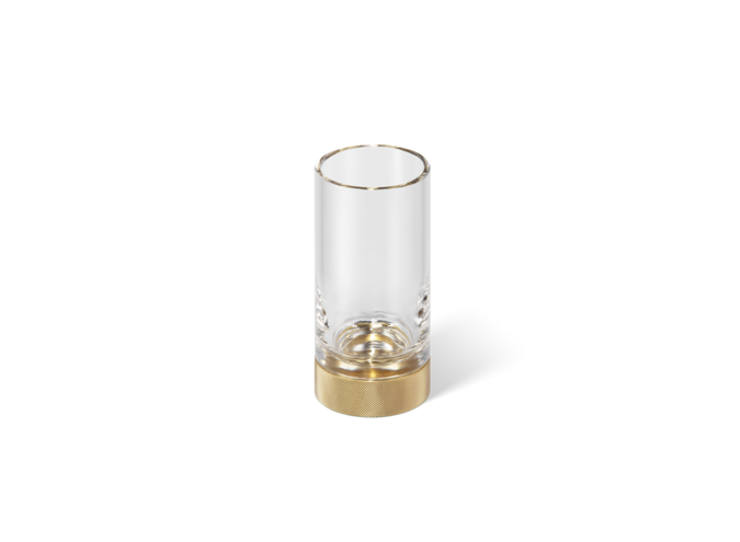 Gobelet  Club - Matt Gold/Clear Glass