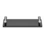 Dienblad 'Club' - Chrome/Black