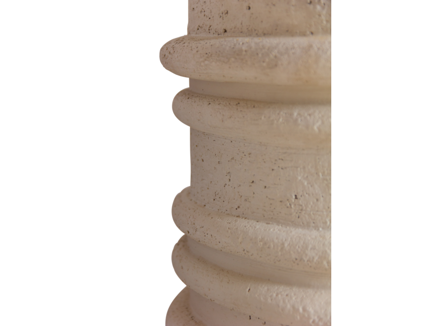 Planter 'Preston' White - L