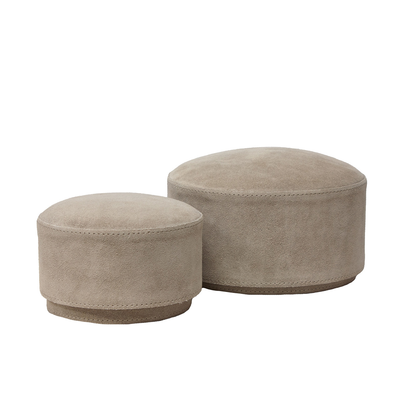 Storage box 'Ila' Beige - set of 2 - Wilhelmina Designs