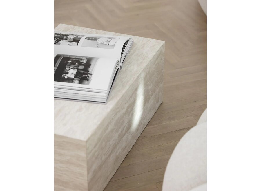 Couchtisch 'Cubism' - L - Beige