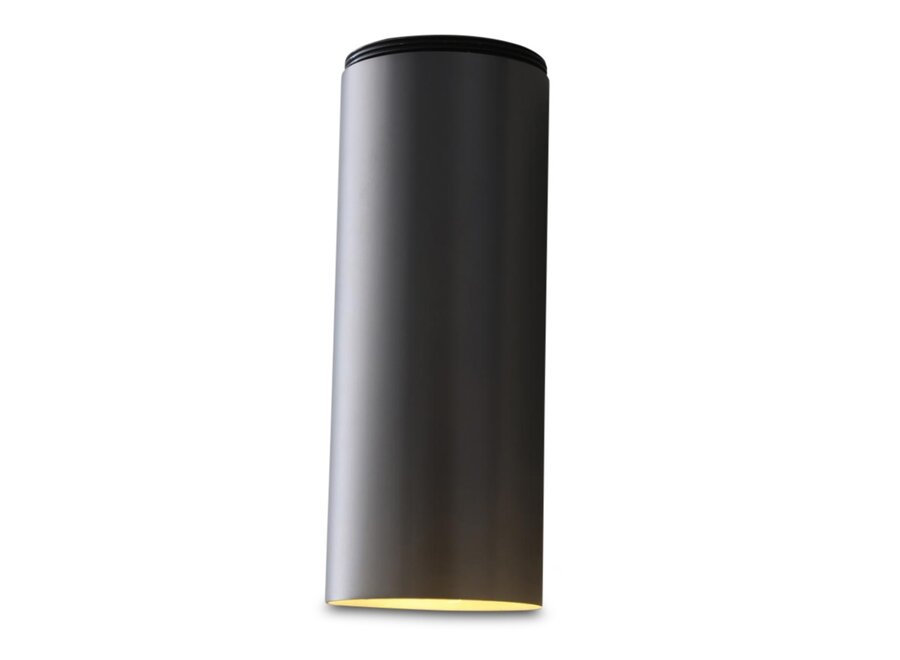 Spot plafonnier Tubes - Gun Metal