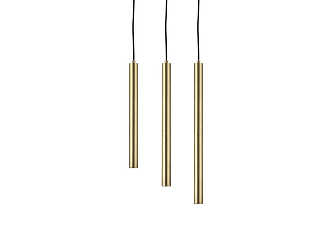 Design lampe suspendue 'Pipe' - Brass
