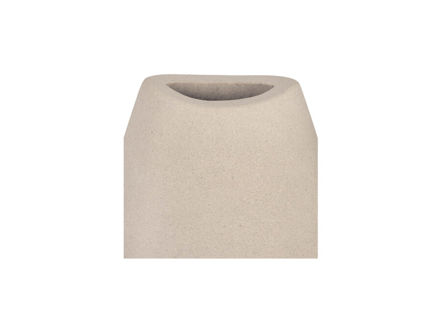 Vase 'Lunner' S - smoke
