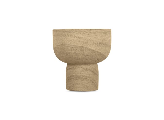 Candlestick 'Nyborg' S - smoke