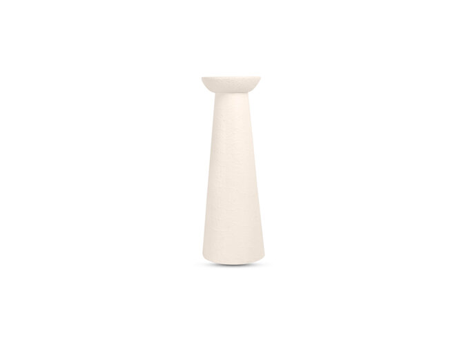 Candleholder 'Falun' S - white