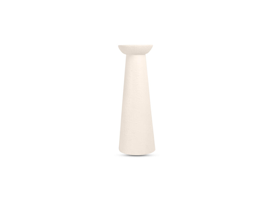 Candleholder 'Falun' S - white