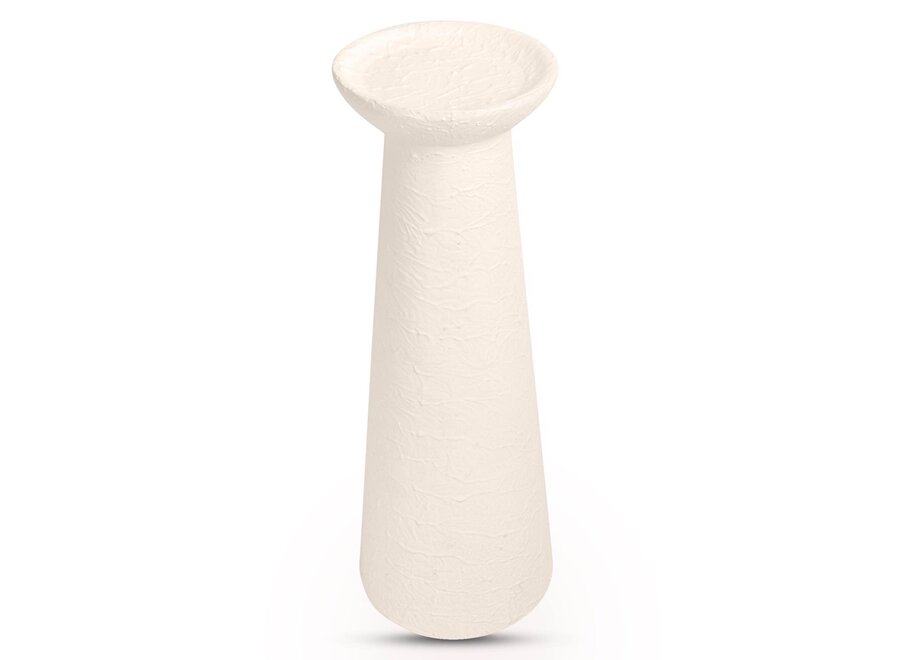 Candleholder 'Falun' S - white