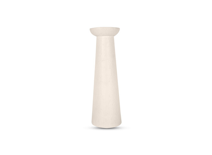 Kerzenständer 'Falun' M - white